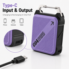 PowerFlex Charging Combo - 100W Retractable Cable + 10000mAh Power Bank