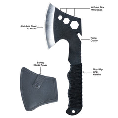 Compact Multi-Functional Tactical Axe