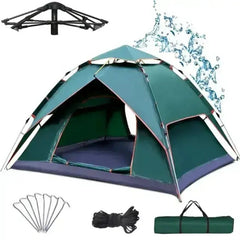 Double Layer Automap Hydraulic Tent (3–4 Person)