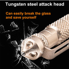 Tactical EDC Pen Heavy-Duty Metal Body Emergency Glass Breaker for Self-Defense