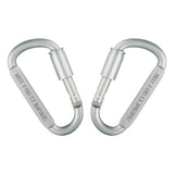 4 Pcs Screw carabiner Multipurpose use (Not for Climbing)
