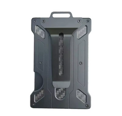 Heavy-Duty Metal Wallet Card Holder for Daily Use