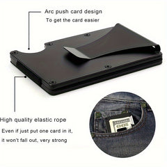 Buy Metal Card Wallet – Lightweight and Rugged Design for Men