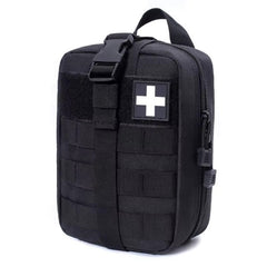 Tactical MOLLE First Aid Pouch, EDC Rip-Away Utility Bag for Outdoor Enthusiasts
