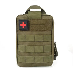 Tactical MOLLE First Aid Pouch, EDC Rip-Away Utility Bag for Outdoor Enthusiasts