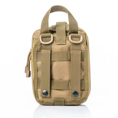 Tactical MOLLE First Aid Pouch, EDC Rip-Away Utility Bag for Outdoor Enthusiasts