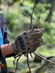 Tactical Gloves Hard-Knuckle Breathable