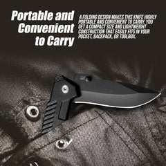 Compact Tactical EDC Folding Knife