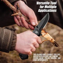 Compact Tactical EDC Folding Knife