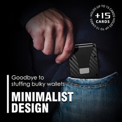 Premium Metal Card Wallet for Men – Slim and Compact Design