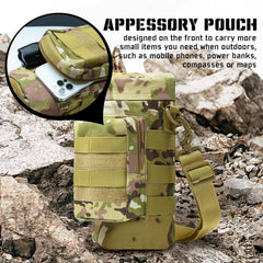 FortiPack Tactical Multipurpose Water Bottle Bag
