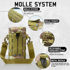 FortiPack Tactical Multipurpose Water Bottle Bag