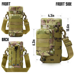 FortiPack Tactical Multipurpose Water Bottle Bag