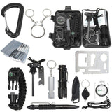 13-in-1 Emergency Survival Kit Outdoor Gear for Camping and Hiking