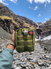 Tactical MOLLE First Aid Pouch, EDC Rip-Away Utility Bag for Outdoor Enthusiasts