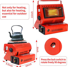 Portable Gas Heater Compact and Efficient Heating Stove for Outdoor Adventures