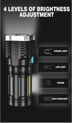 LED rechargeable flashlight