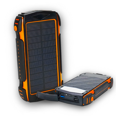 Solar power bank 20000mah battery capacity