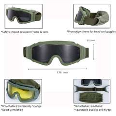 Ballistic Tactical  Goggles