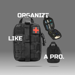 First Aid Pouch Military-Grade Rip-Away Outdoor Enthusiasts