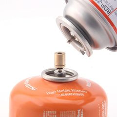 Butane Refill Converter for Outdoor Stoves