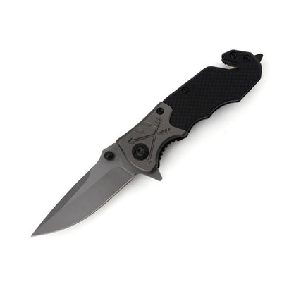 EDC Rescue Folding Pocket Knife with Seat Belt Cutter & Glass Breaker Armerado