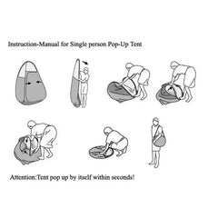 Camping Shower & Privacy Tent - Pop Up Portable Changing Room