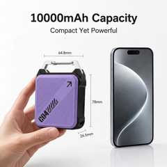 PowerFlex Charging Combo - 100W Retractable Cable + 10000mAh Power Bank