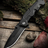 Compact Tactical Folding Knife – Spring-Assist Pocket Companion