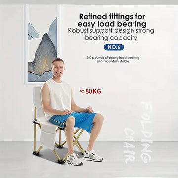 Folding Camping Chair Lightweight and Portable Seat