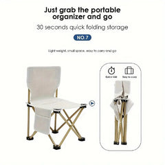 Folding Camping Chair Lightweight and Portable Seat