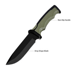 Fixed Blade Outdoor Knife with Sheath Armerado