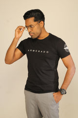 Armerado Round Neck Pure Cotton Casual T-Shirt