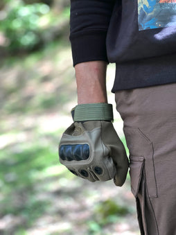 Tactical Gloves Hard-Knuckle Breathable