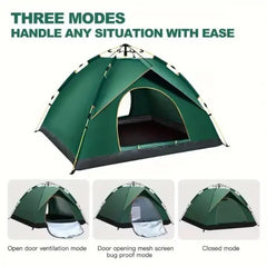 Instant Pop Up Hydraulic Camping Tent – 2–3 Person