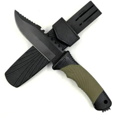 1Tactical Survival Knife with Rescure Armerado