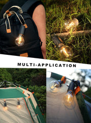 Waterproof-rechargeable-camping-bulb-yellow-light-with-USB-cables-for-hiking-and-tent-lights-multi-application
