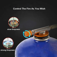 Windproof Camping Stove | Foldable Gas Stove for Outdoor Cooking