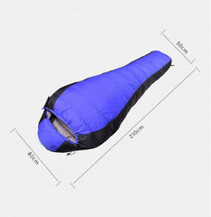 Lightweight 3-Season Sleeping Bag Compact Insulating Mummy Bag for Camping and Hiking