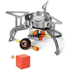 Windproof Camping Stove | Foldable Gas Stove for Outdoor Cooking