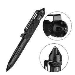 Tactical EDC Pen Heavy-Duty Metal Body Emergency Glass Breaker for Self-Defense