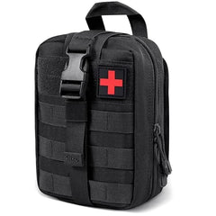 First Aid Pouch Military-Grade Rip-Away Outdoor Enthusiasts