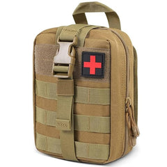 First Aid Pouch Military-Grade Rip-Away Outdoor Enthusiasts