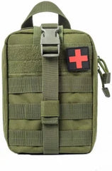 First Aid Pouch Military-Grade Rip-Away Outdoor Enthusiasts