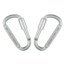 4 Pcs  Screw carabiner Multipurpose use (Not for Climbing)