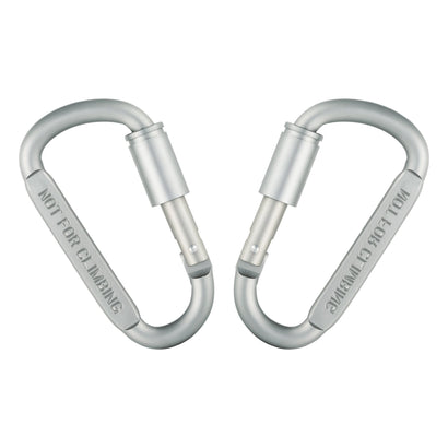 4 Pcs  Screw carabiner Multipurpose use (Not for Climbing)
