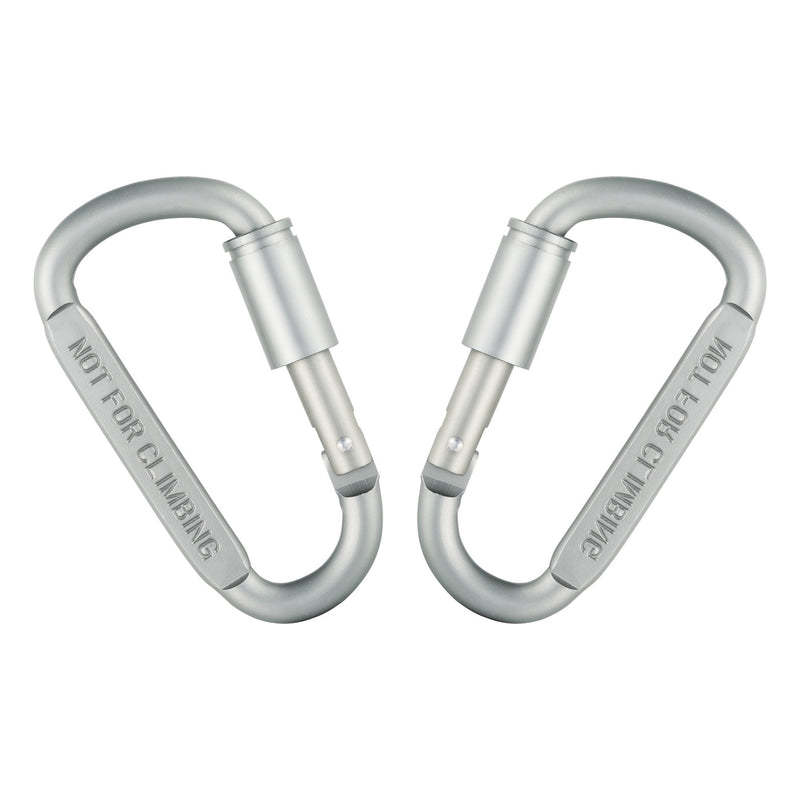 4 Pcs  Screw carabiner Multipurpose use (Not for Climbing)