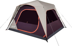 6 Person Weatherproof Family Tent with Pre-Attached Poles