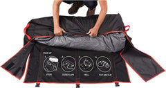 6 Person Weatherproof Family Tent with Pre-Attached Poles