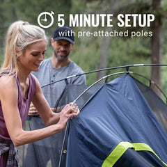8 Person Dark Room SkyDome Camping Waterproof Dome Tent